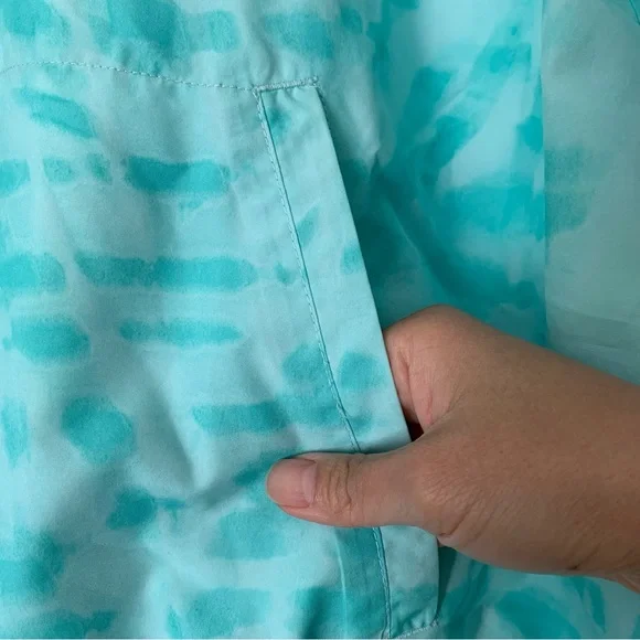 Nike Dri-Fit 1/2 Zip Printed Running Jacket - Size 1X - Picture 6 of 13